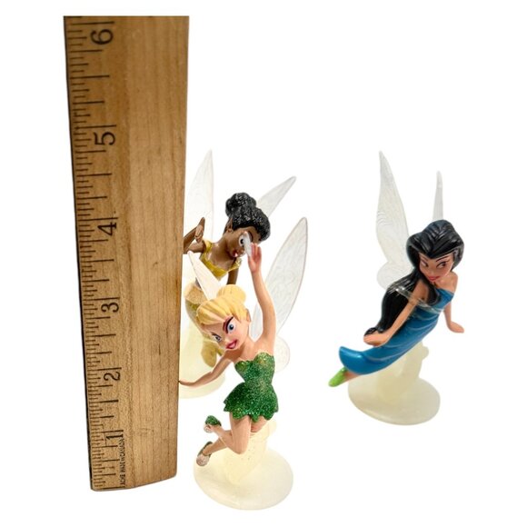 Disney Fairies Doll Lot 6 4 inch Tinker Bell Periwinkle Iridessa Rosetta more - Picture 14 of 14